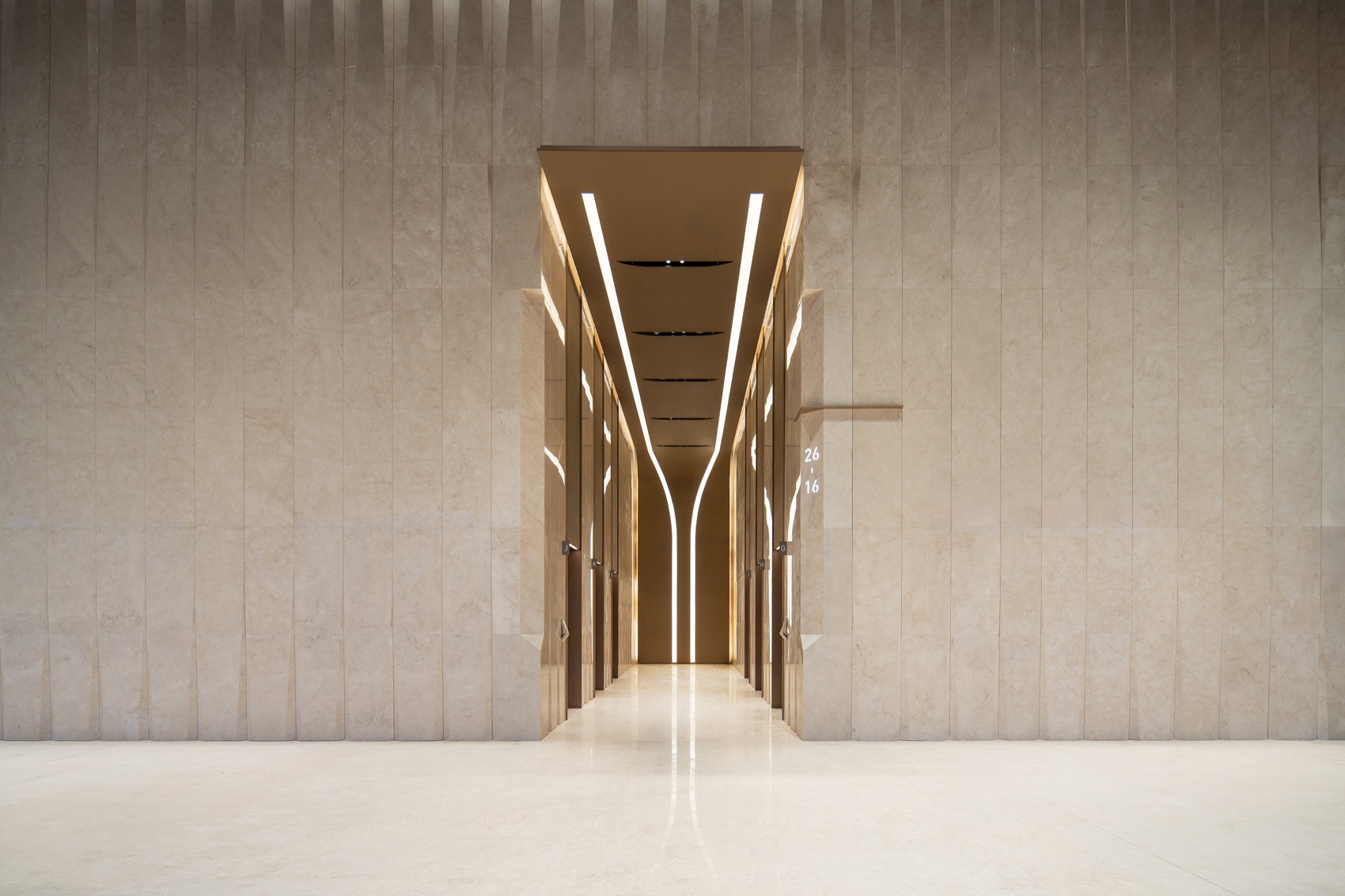 Interior Design of the Twin Towers, East Plot by DuShe Architectural ...