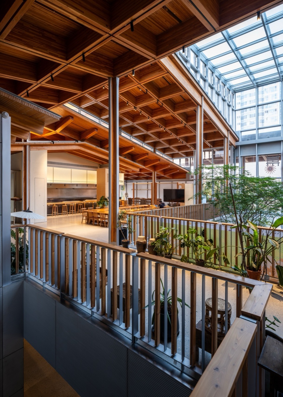 CHUNXI Marketplace and GULANG Gymnasium NEXUS Jiading Shanghai by Atelier Z