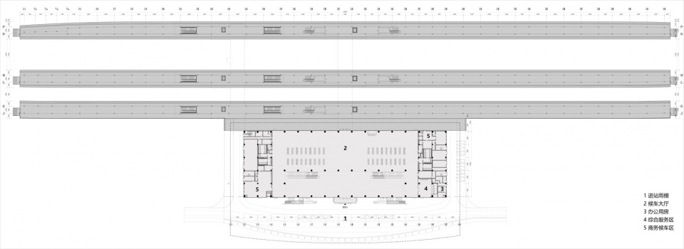 huzhou east station by central south architectural design institute co ltd