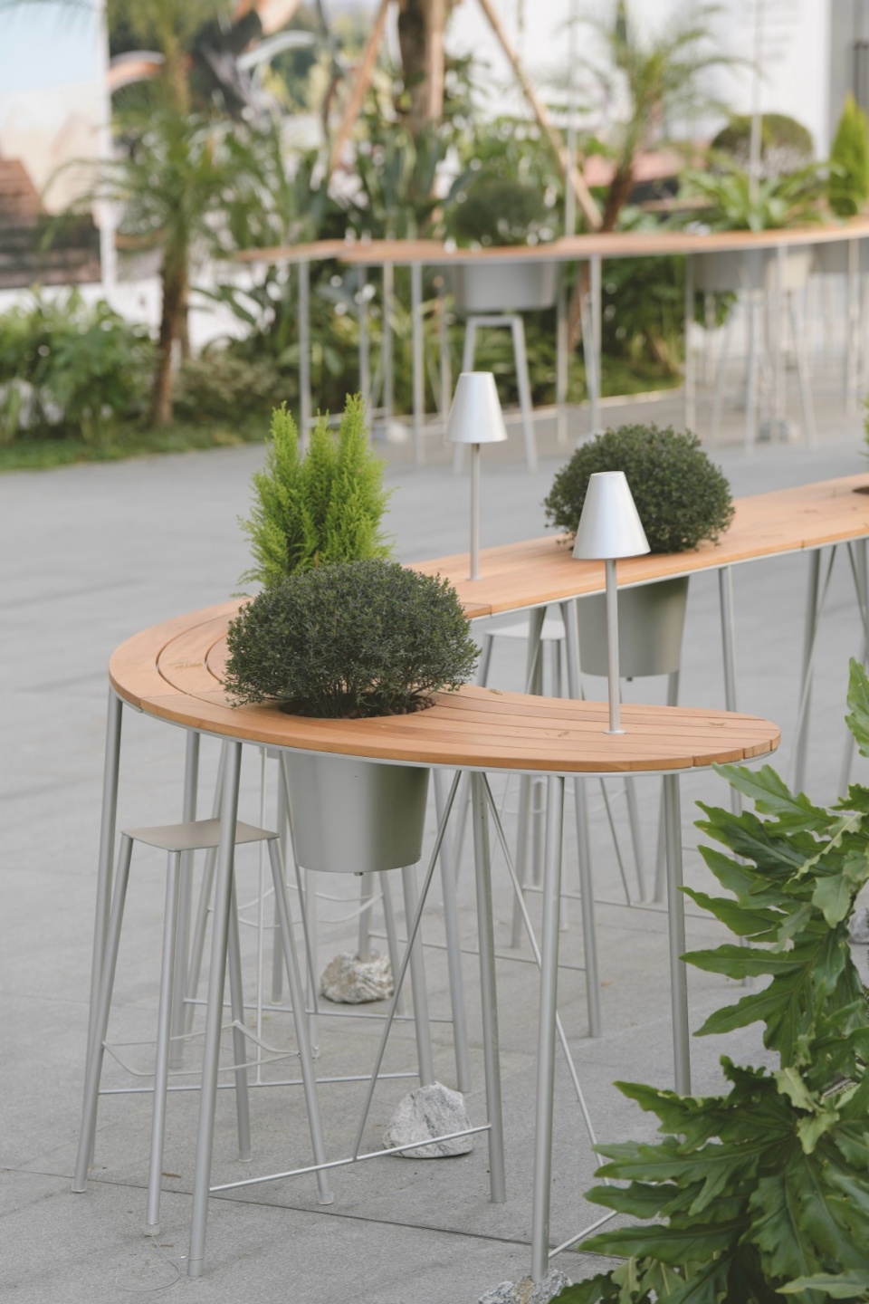 rivers and pebbles table table project 2 0 public funiture and pop up store design by xbtw office