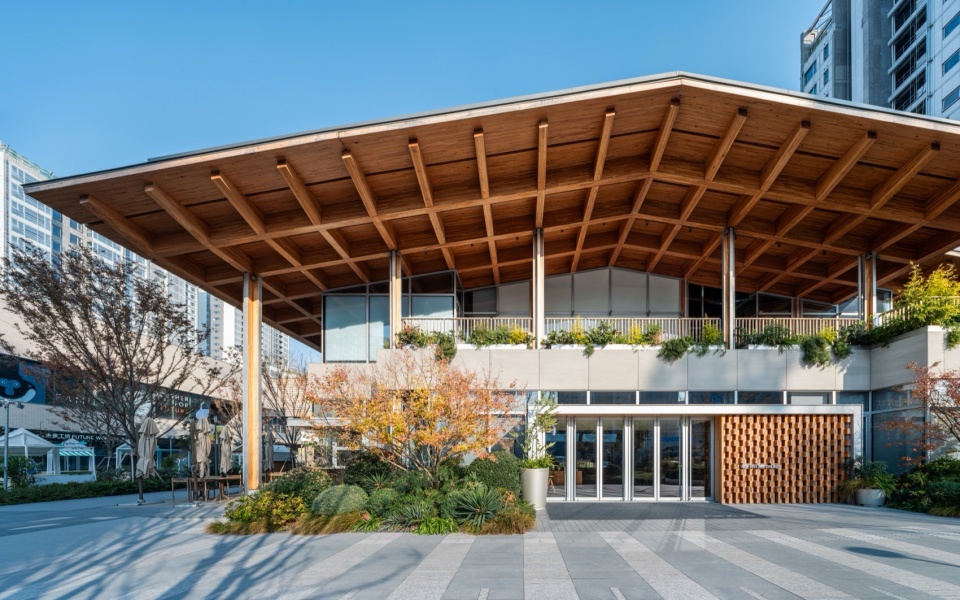 CHUNXI Marketplace and GULANG Gymnasium NEXUS Jiading Shanghai by Atelier Z