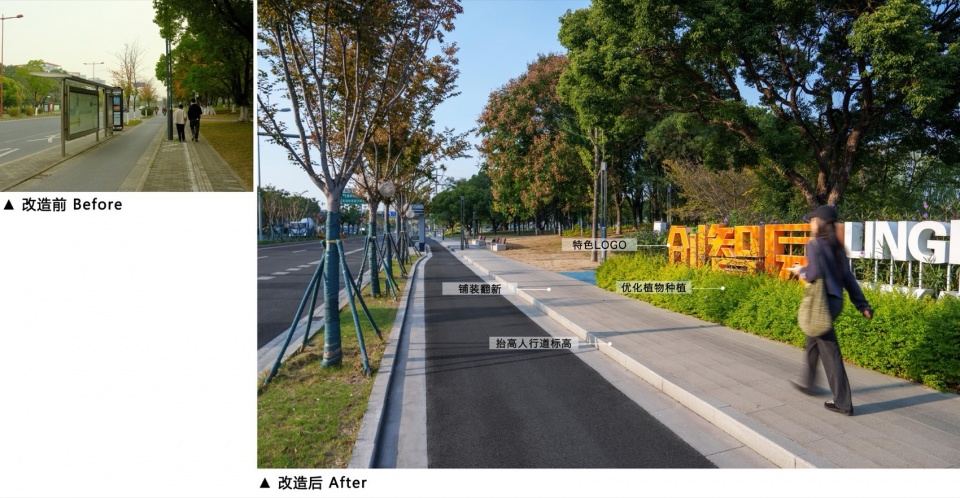 Landscape Enhancement Along Linghu Avenue in Wuxi by MYP INC