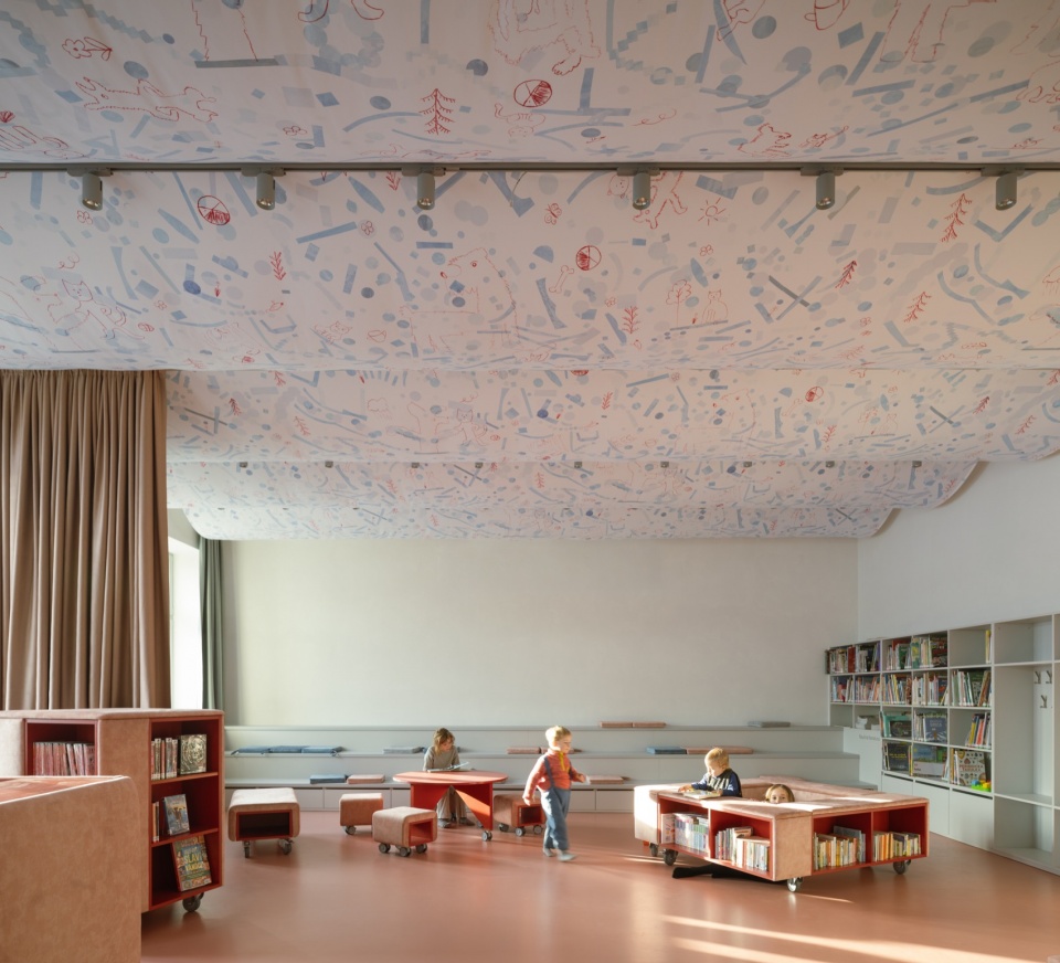 library in cerveny kostelec by papundekl architekti