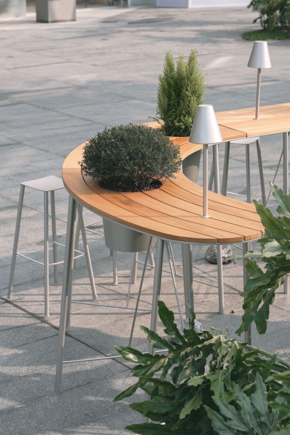 rivers and pebbles table table project 2 0 public funiture and pop up store design by xbtw office