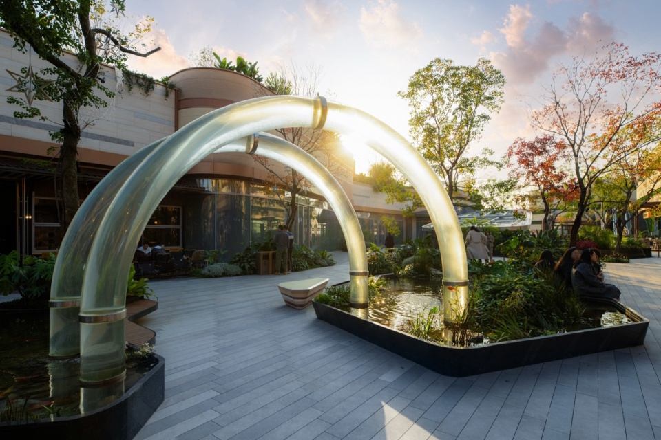 The Ring Garden City Commercial Complex Chongqing by WTD