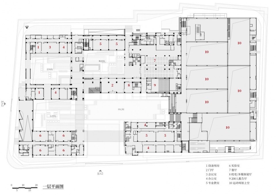 Huazhimen Plot Middle School New Construction Project Xuhui District Shanghai by Original Design Studio TJAD