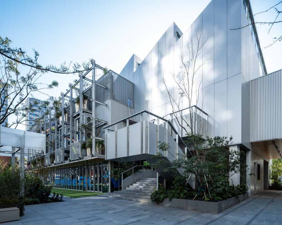 CHUNXI Marketplace and GULANG Gymnasium NEXUS Jiading Shanghai by Atelier Z