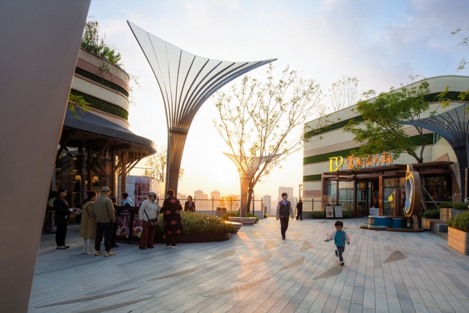 The Ring Garden City Commercial Complex Chongqing by WTD