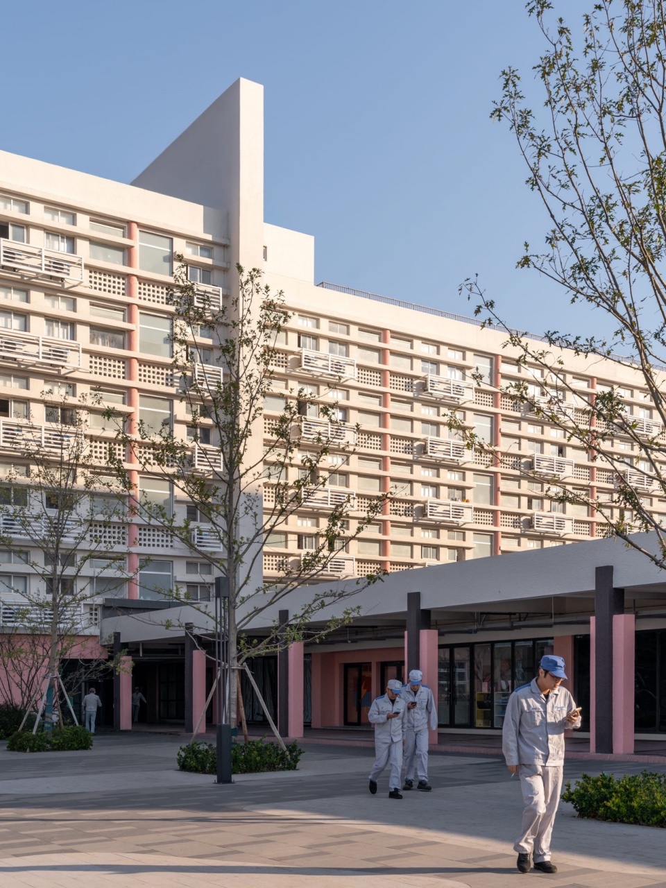 renovation and activation of topo meeca technology workers dormitory suzhou by weico