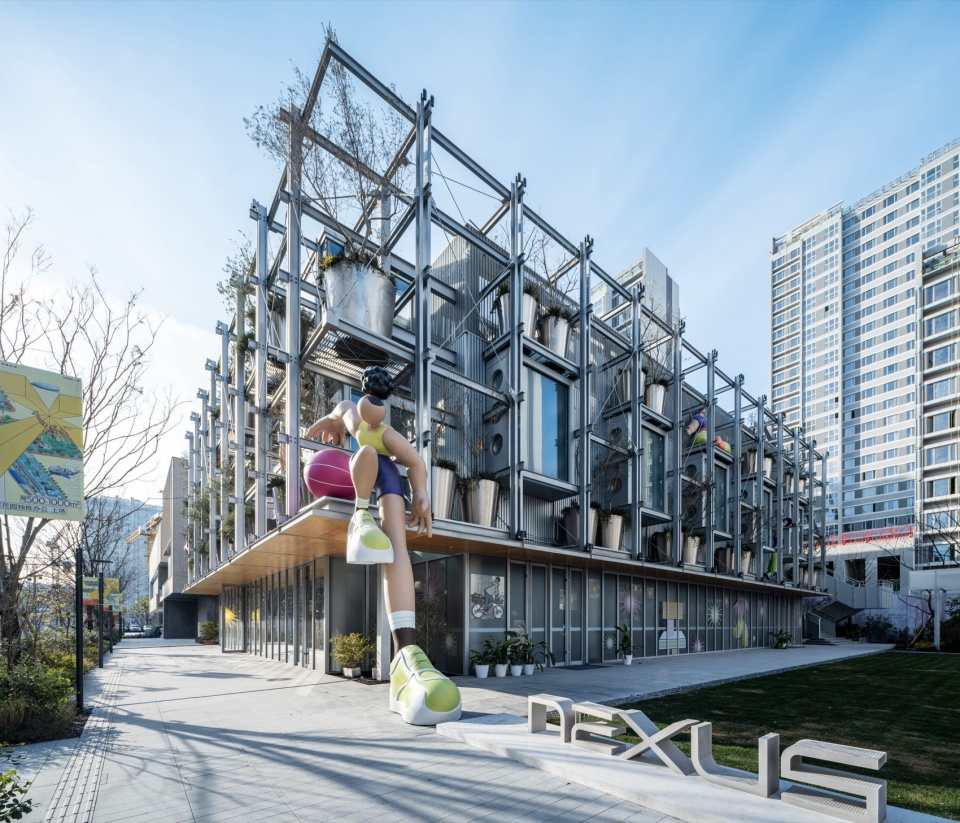 CHUNXI Marketplace and GULANG Gymnasium NEXUS Jiading Shanghai by Atelier Z