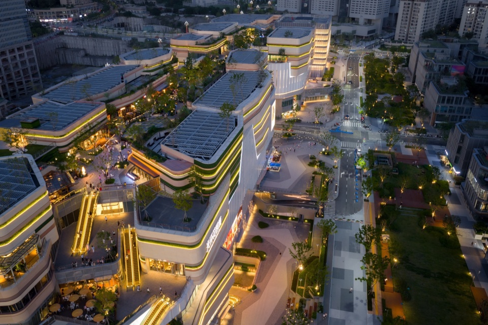 The Ring Garden City Commercial Complex Chongqing by WTD