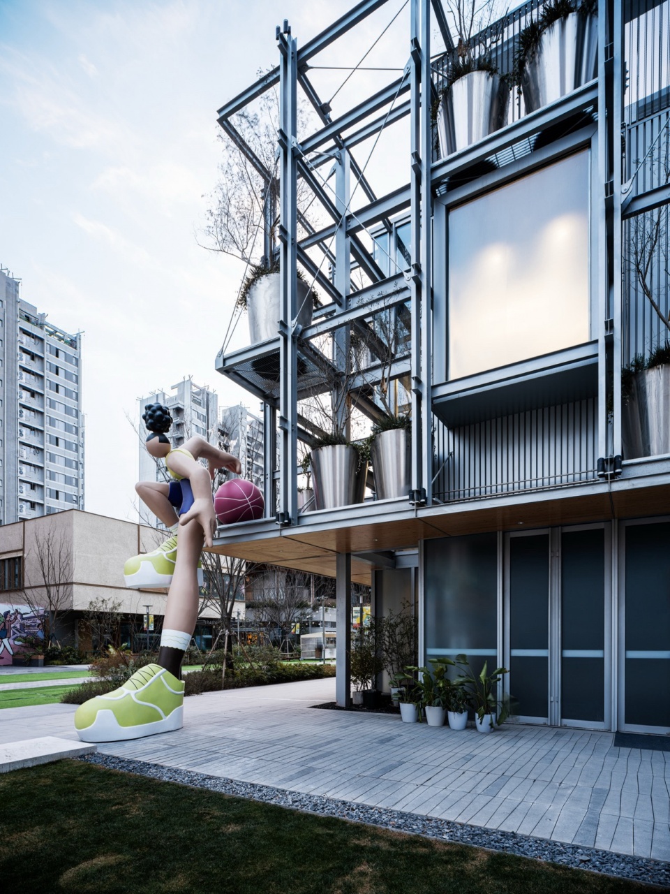 CHUNXI Marketplace and GULANG Gymnasium NEXUS Jiading Shanghai by Atelier Z