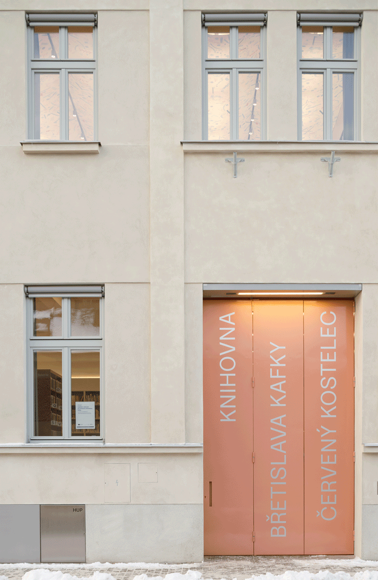 library in cerveny kostelec by papundekl architekti