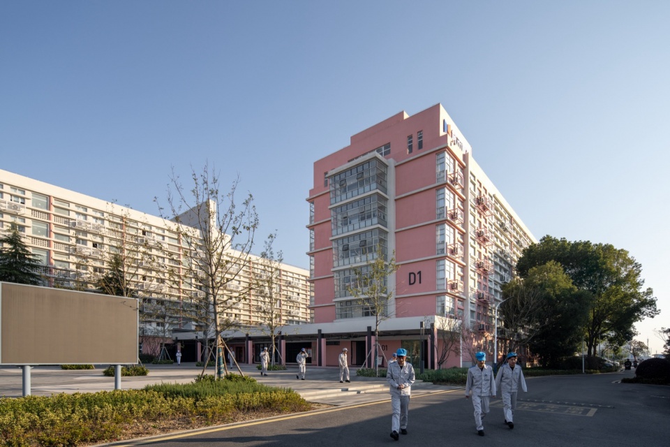 renovation and activation of topo meeca technology workers dormitory suzhou by weico