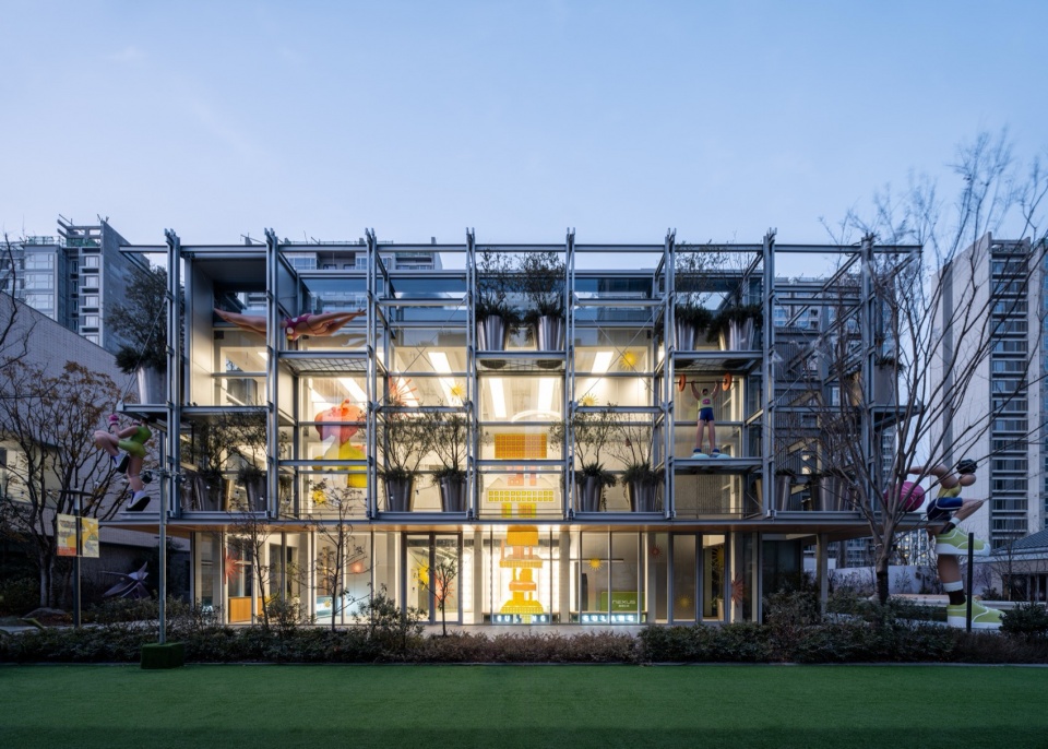CHUNXI Marketplace and GULANG Gymnasium NEXUS Jiading Shanghai by Atelier Z