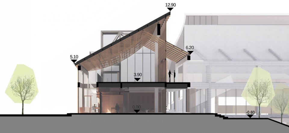 Chuihong Xiaozhu Wujiang Wedding Hall Suzhou by NODE Architecture Urbanism