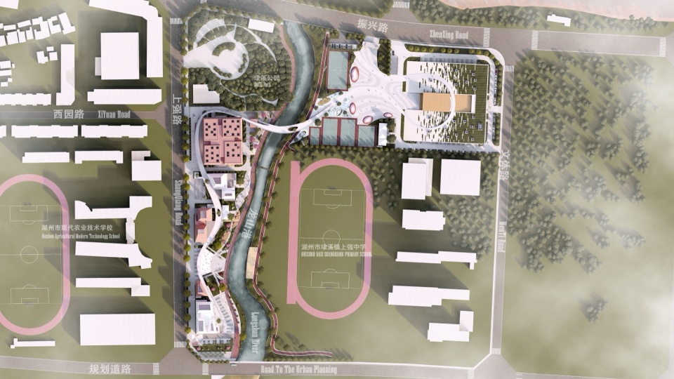 Huzhou Daixi Culture Sports and Commercial Complex by Minax Architecture