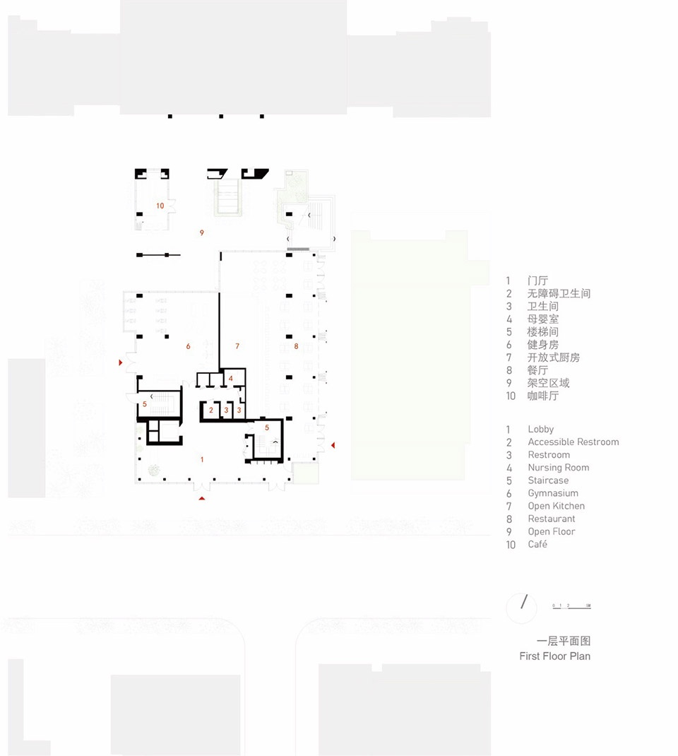 CHUNXI Marketplace and GULANG Gymnasium NEXUS Jiading Shanghai by Atelier Z