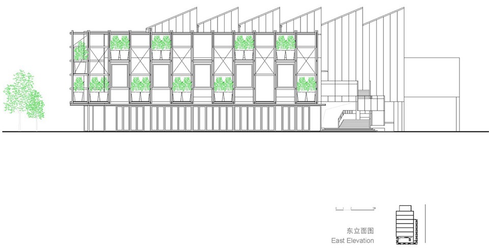 CHUNXI Marketplace and GULANG Gymnasium NEXUS Jiading Shanghai by Atelier Z