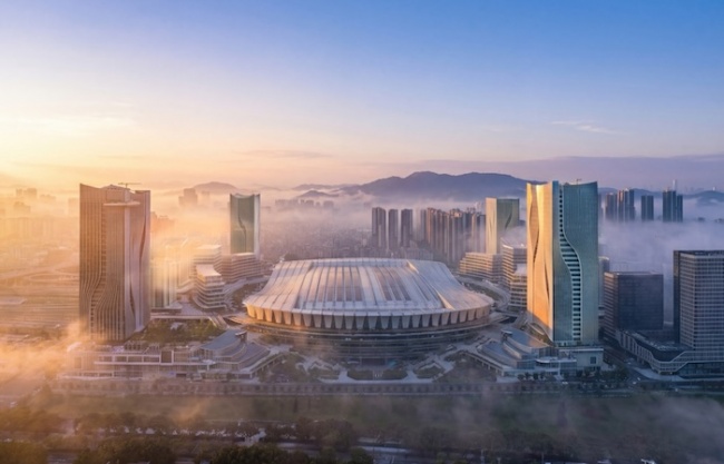 TOD Over-Station Building Complex of Guangzhou Baiyun Station by Architectural Design & Research Institute of SCUT Co., Ltd.
