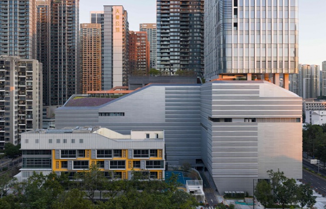 Antuoshan Public Cultural Center by HHD Shenzhen Huahui Design