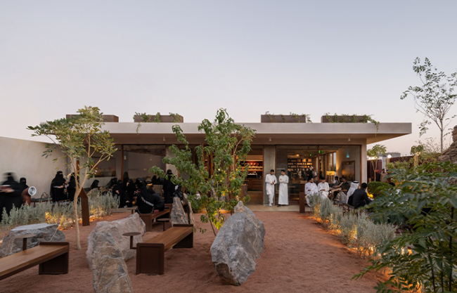 哈伊尔Peacock咖啡馆，沙特阿拉伯 / movs studio