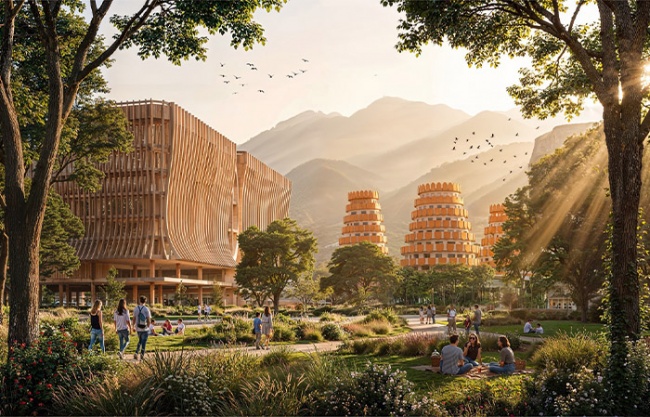 阿拉木图之门，哈萨克斯坦 / Davide Macullo Architects