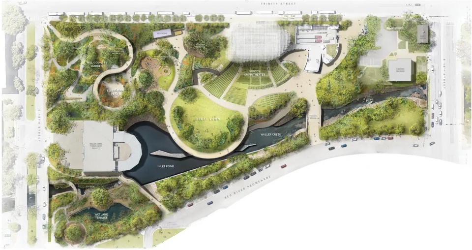 2025 asla general design award of honor waterloo park michael van valkenburgh associates inc