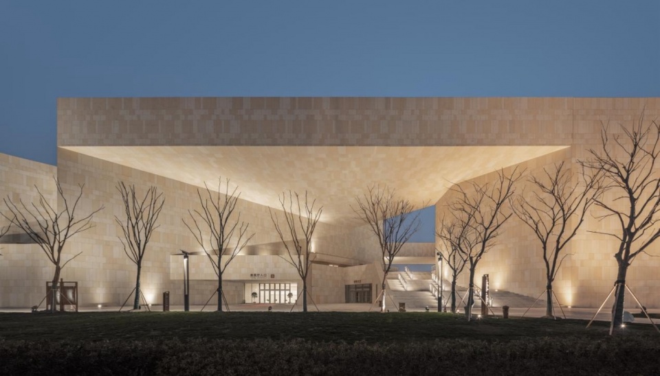 Theater of Haimen Cultural Center by Architects Engineers co ltd of Southeast University