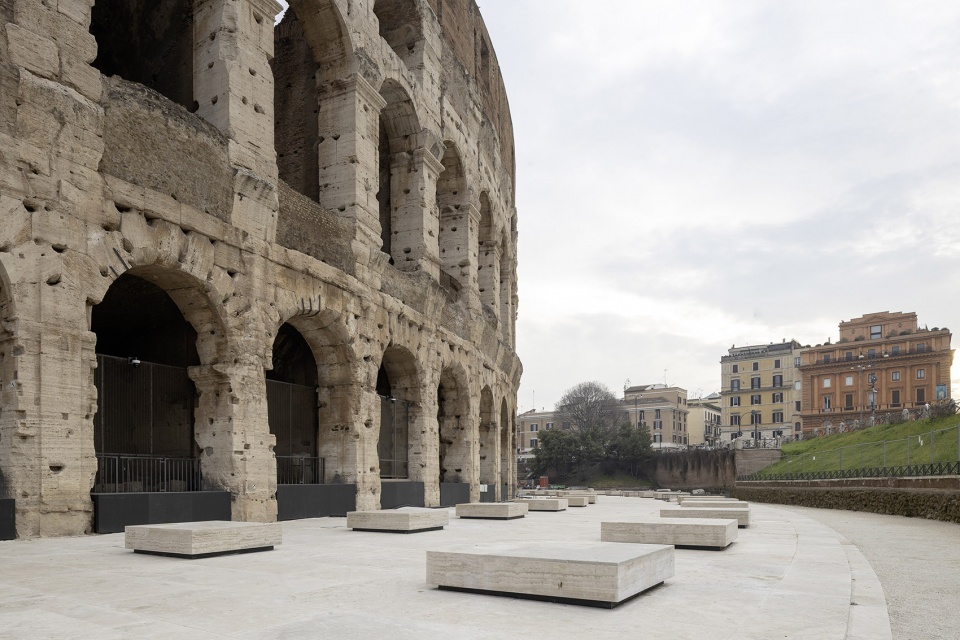 colosseum enhancement and revitalization of the southern ambulatory areas curated by stefano boeri interiors