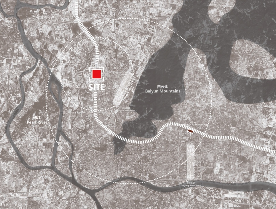 tod over station building complex of guangzhou baiyun station by architectural design research institute of scut co ltd