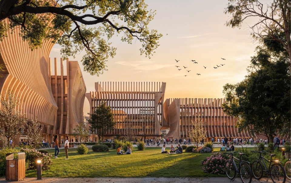 ALMATY GATES by Davide Macullo Architects