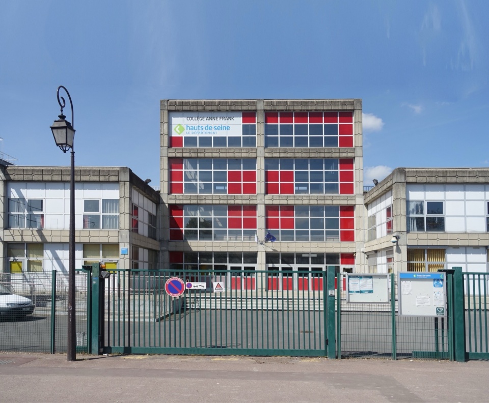 Anne Frank Middle School Rehabilitation by MARS Architectes
