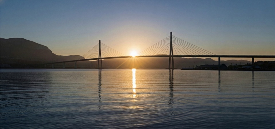 Kastela Bay Bridge by 3LHD Architects