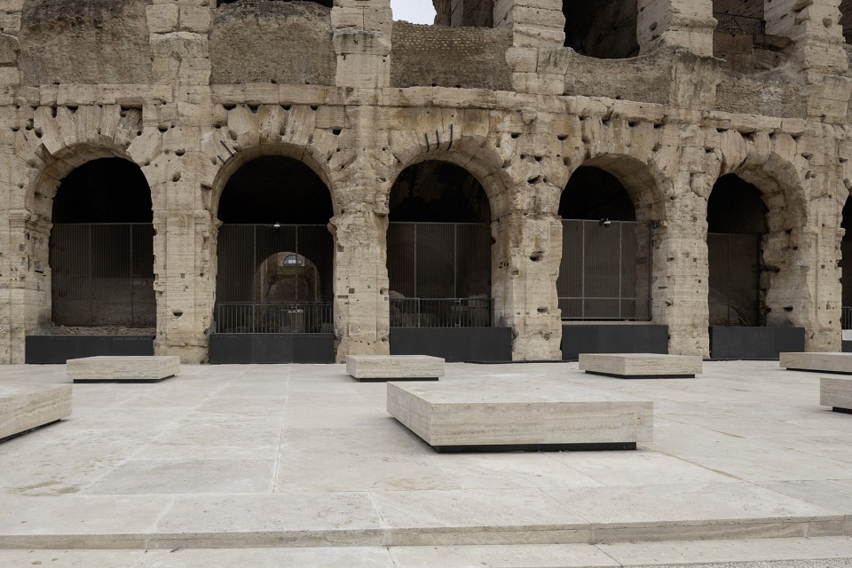 colosseum enhancement and revitalization of the southern ambulatory areas curated by stefano boeri interiors