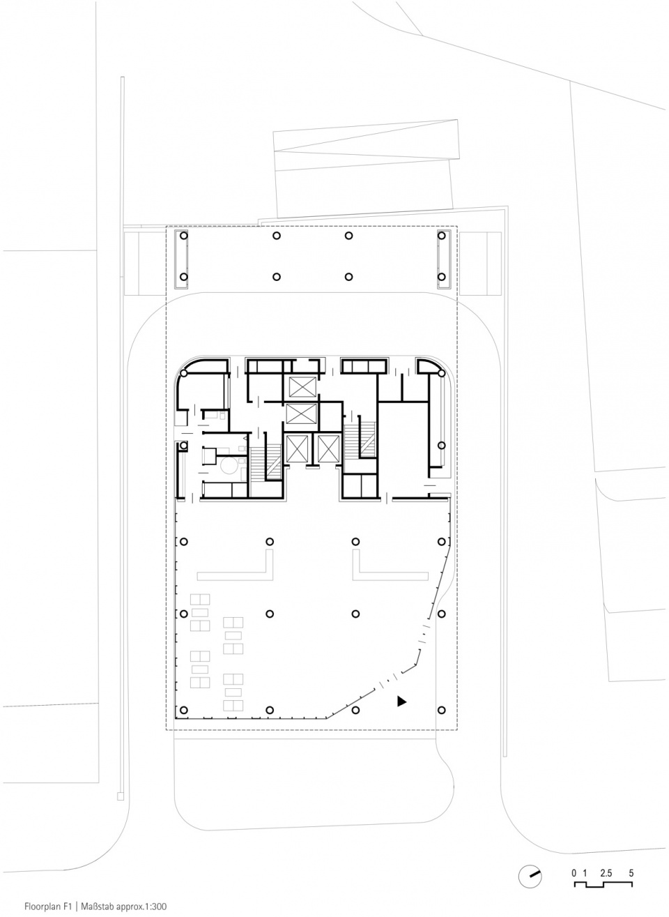 shanghai south bund garage renovation by gmp
