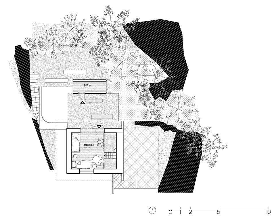 the swiss alpine cabin reconstruction by guca arch
