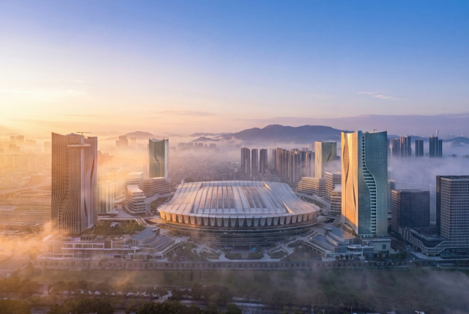 tod over station building complex of guangzhou baiyun station by architectural design research institute of scut co ltd