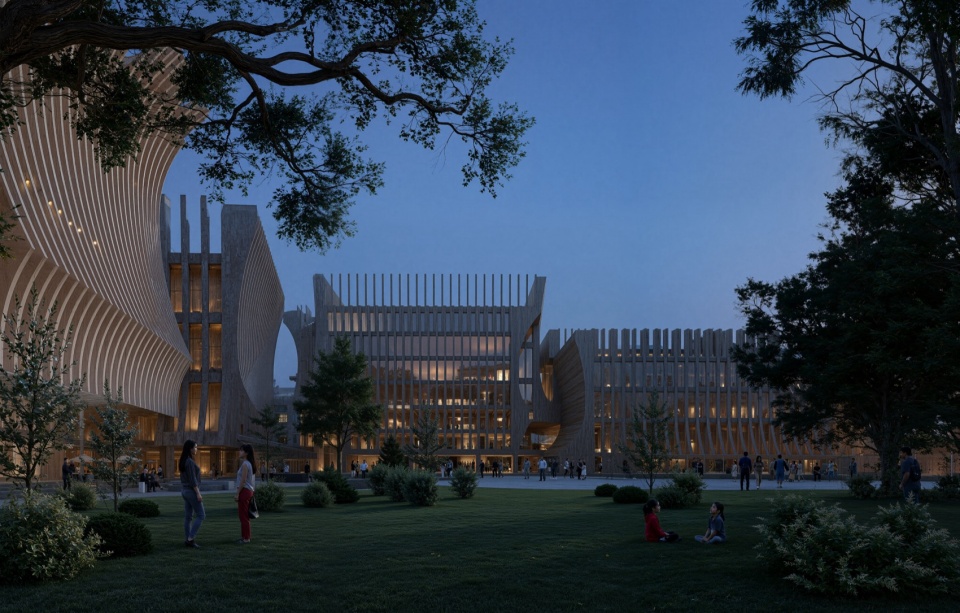 ALMATY GATES by Davide Macullo Architects
