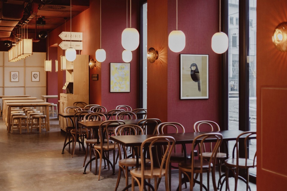 Interiors of Kulinarna Kamienica Biuro Kreacja和M19 Architekci