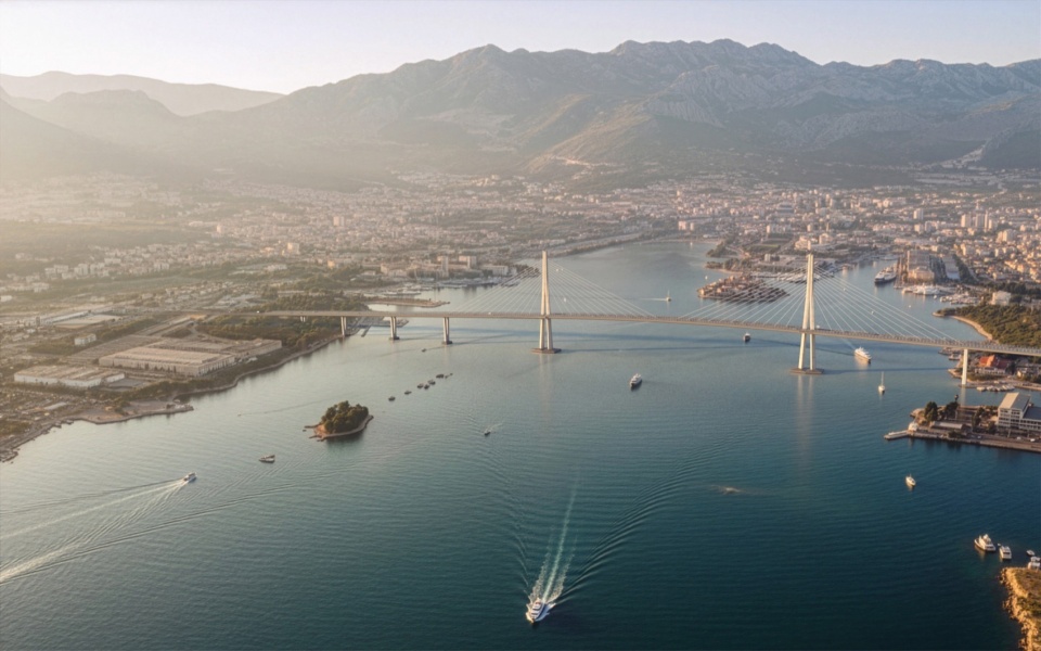 Kastela Bay Bridge by 3LHD Architects