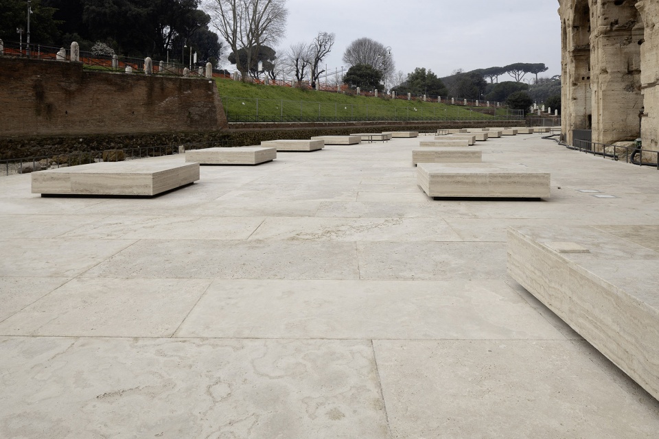 colosseum enhancement and revitalization of the southern ambulatory areas curated by stefano boeri interiors