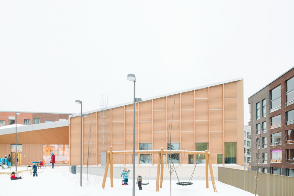 postiljooni daycare centre by verstas architects