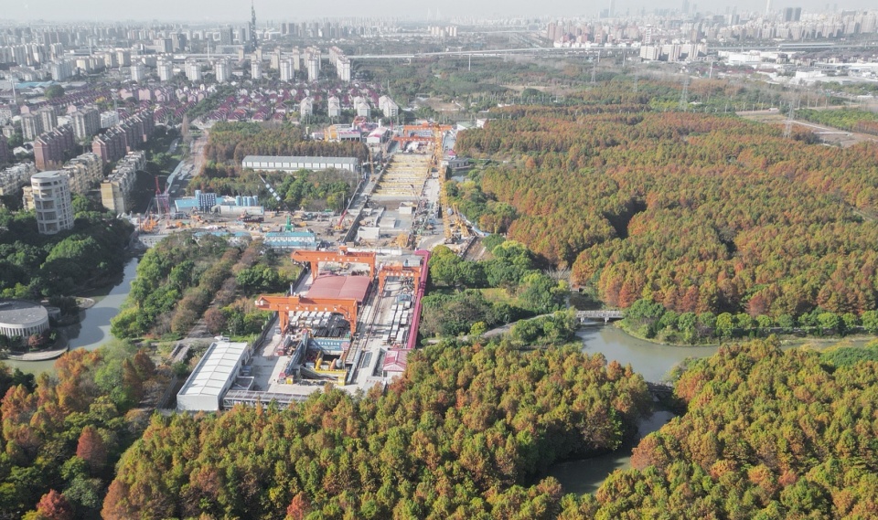 Emerging from Wetland East Kangqiao Station of Shanghai Airport Link by Original Design Studio TJAD