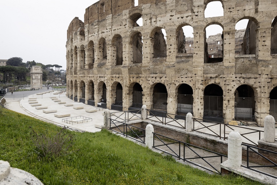 colosseum enhancement and revitalization of the southern ambulatory areas curated by stefano boeri interiors