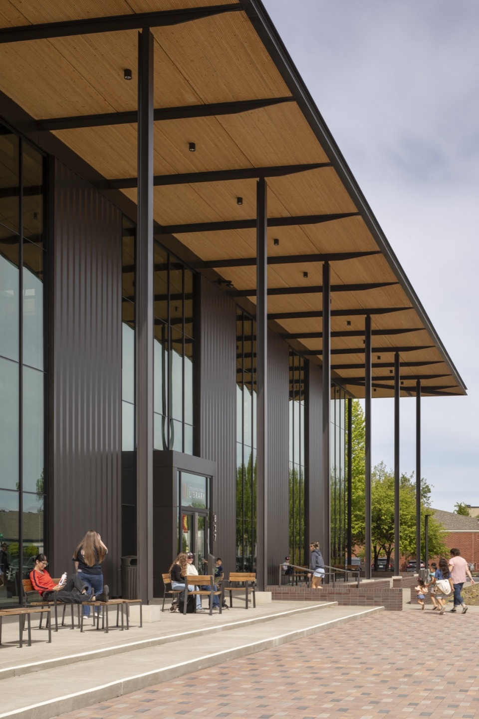 new oregon library by miller hull