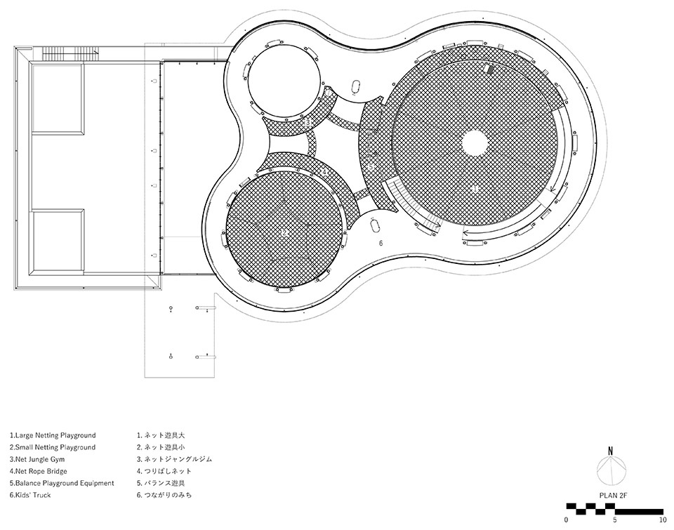 tsunami city indoor play facility by mikami