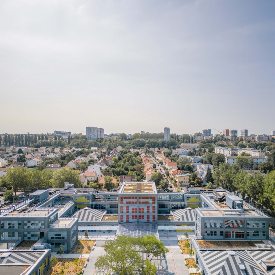 Anne Frank Middle School Rehabilitation by MARS Architectes