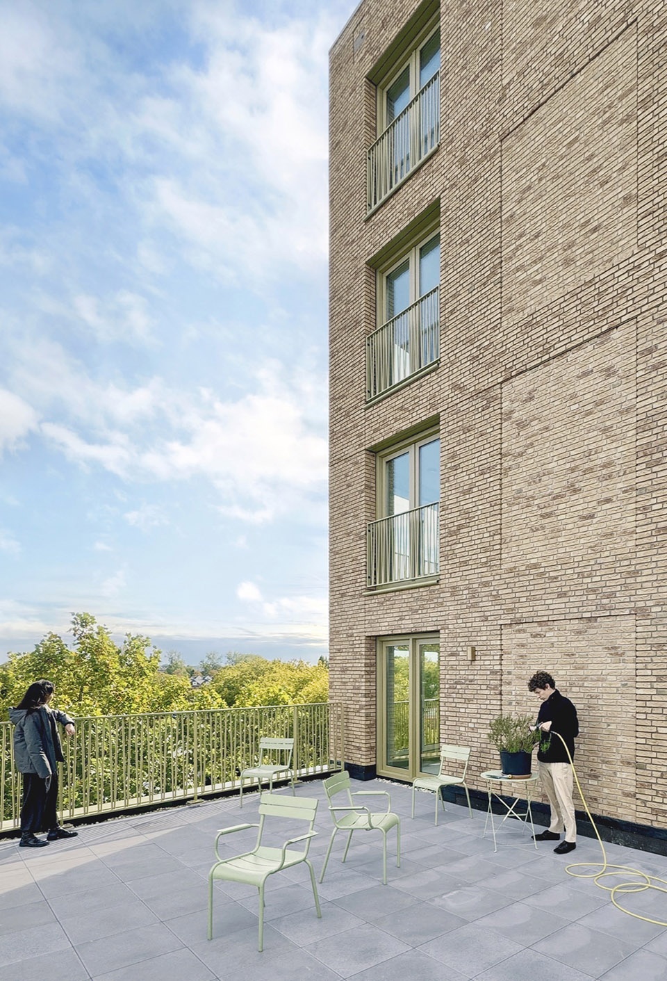 De Hartenrust Residential Building Rotterdam by van Bergen Kolpa Architects