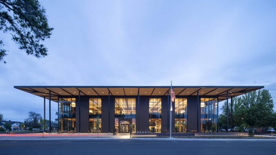 new oregon library by miller hull